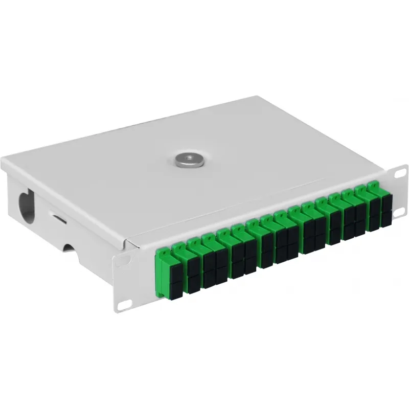 Mantar PS 10" 1U SC 16 Duplex | Przełącznica światłowodowa | głębokość 167 mm 0