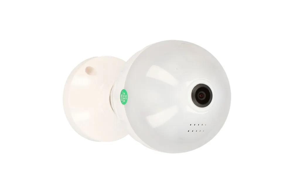 Extralink Bulb Camera | IP Camara | en bombilla, WiFi 360 1080p 25fps, IR vision nocturna Wielkość matrycy2 Mpix
