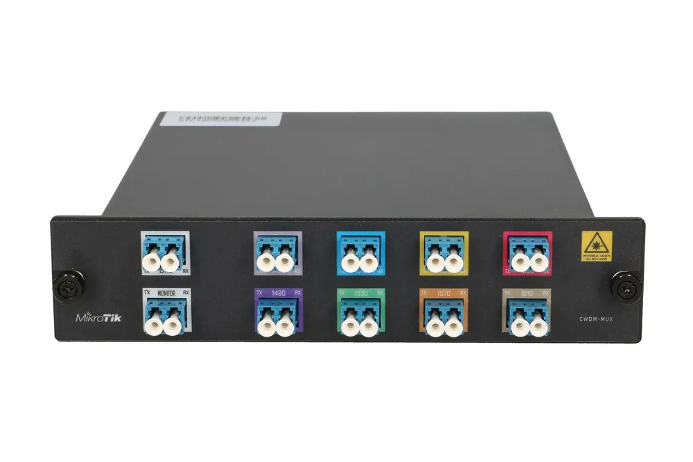 MikroTik CWDM-MUX8A | Splitter | MUX - DEMUX, 8 port Liczba końcówek splittera1x8