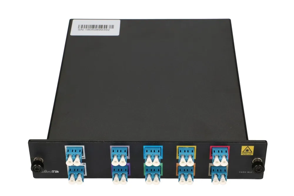 MikroTik CWDM-MUX8A | Splitter | MUX - DEMUX, 8 port Technologia splitteraCWDM