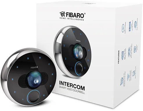 Fibaro FGIC-001 | Intercom | Full HD 30fps, 180 grados objetivo Rodzaj czujnikaNie dotyczy