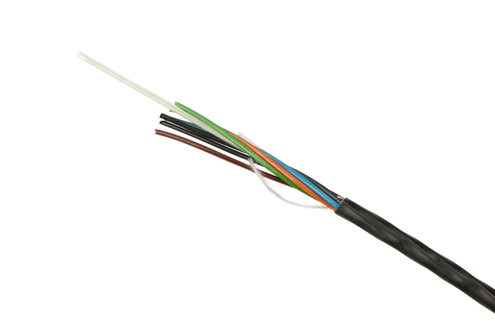 Optický kabel pro mikrokanalizace 48F | Jednomodový, 4T12F, G652D, 1kN, 6.4mm | Extralink Liczba włókien kabla światłowodowego48F