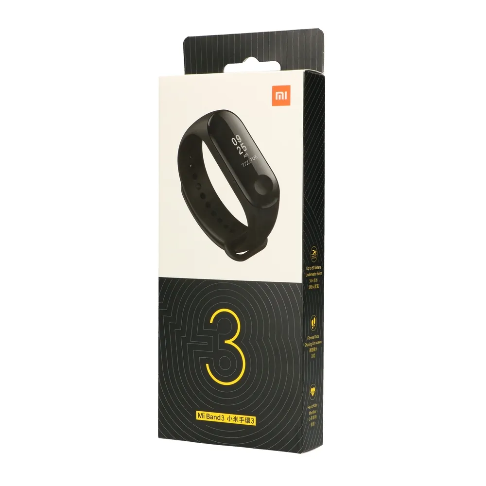 Xiaomi Mi Band 3 | Pulsera inteligente | Pulsera cuantificadora, Pulsómetro, 5ATM Klasa szczelnościIP68