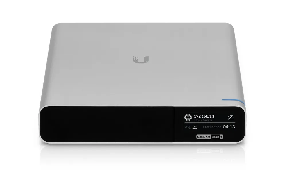 Ubiquiti UCK-G2-PLUS | Unifi Controller Cloud Key | batería integrada, gestiona hasta 50 dispositivos, 1TB HDD, Unifi Video Server Pamięć RAM3GB
