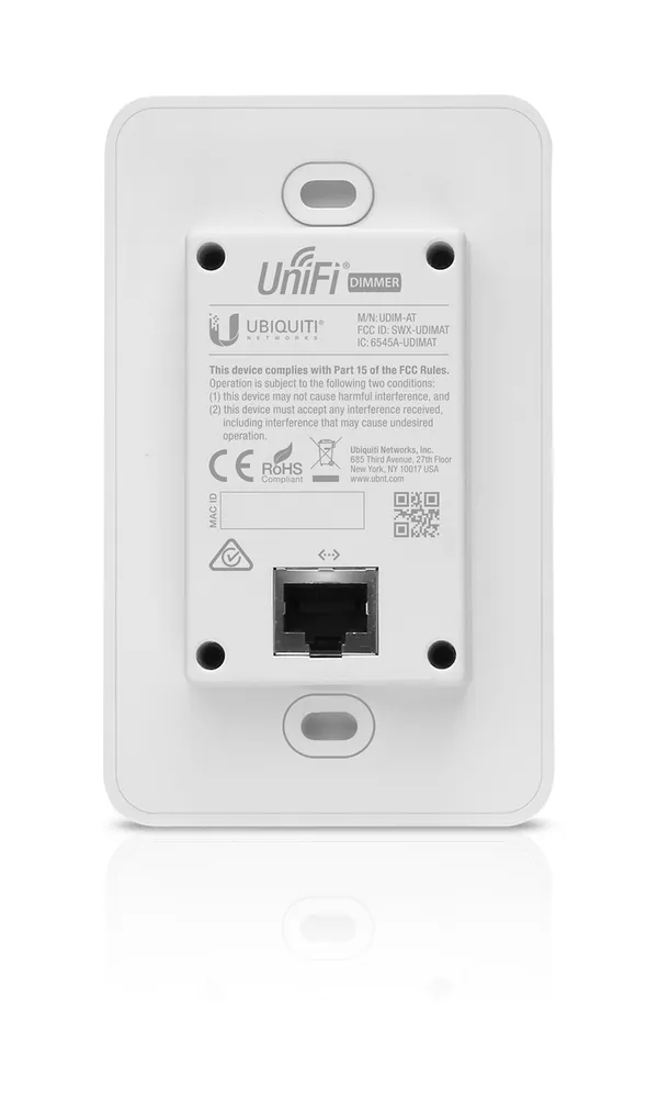 Ubiquiti UDIM-AT | Ściemniacz | UniFi Dimmer, zarządzanie oświetleniem UniFi LED 3