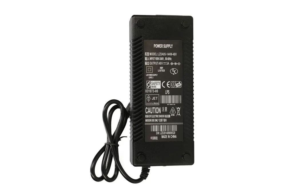Extralink 48V 144W | Zdroj napájení | 3A, zástrčka jack 5,5/2,1mm Typ wyjścia zasilaczaWtyczka Jack