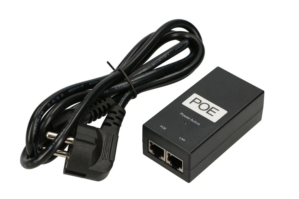 Extralink POE-24-24W | PoE Fuente de alimentación | 24V, 1A, 24W, AC cable incluido 3