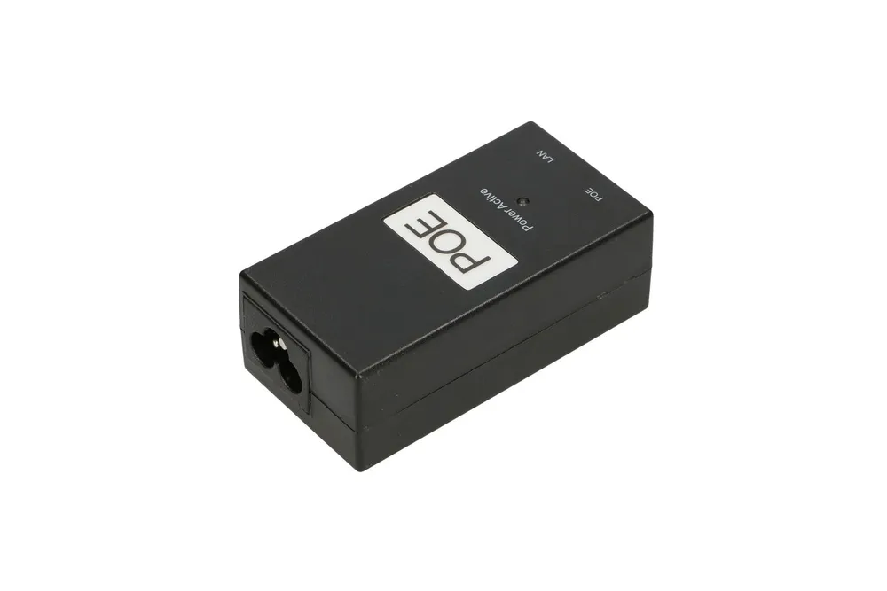 Extralink POE-48-24W | PoE Fuente de alimentación | 48V, 0.5A, 24W, AC cable incluido Napięcie wyjściowe48V