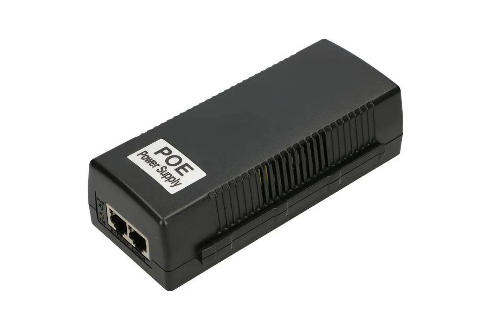 48V 24W PoE Injector Power Over Ethernet Adapter 802.3af IP Cameras VOIP Phones
