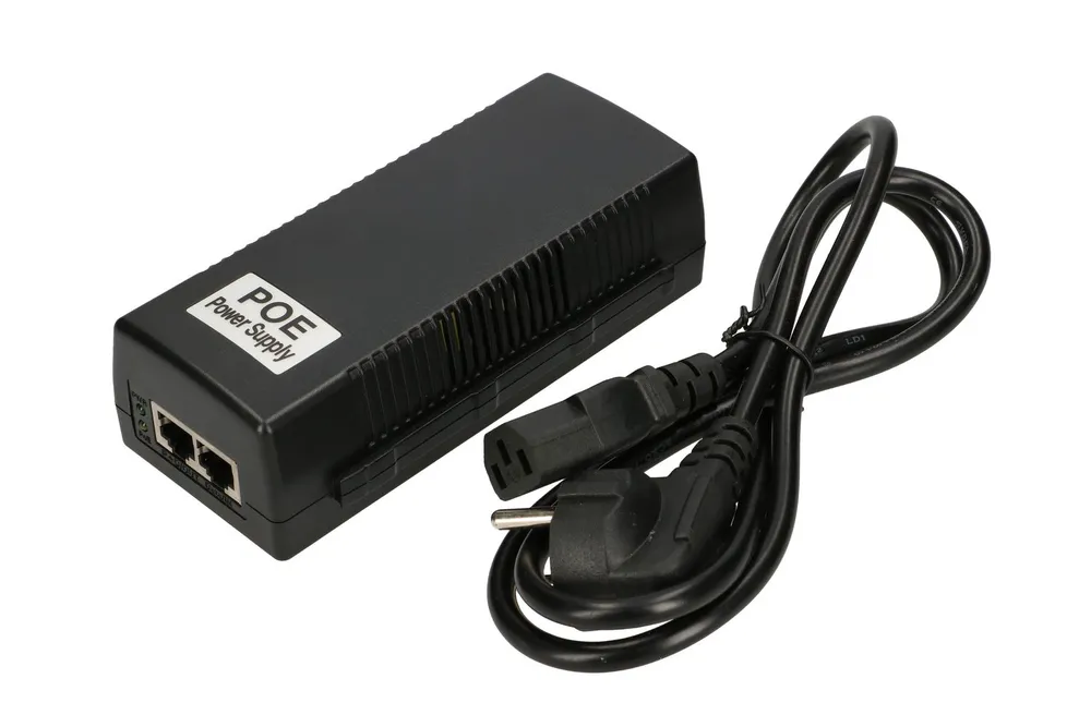 Extralink POE-48-48W | Zasilacz PoE | 48V,1A, 48W, Gigabit 802.3af/at 3