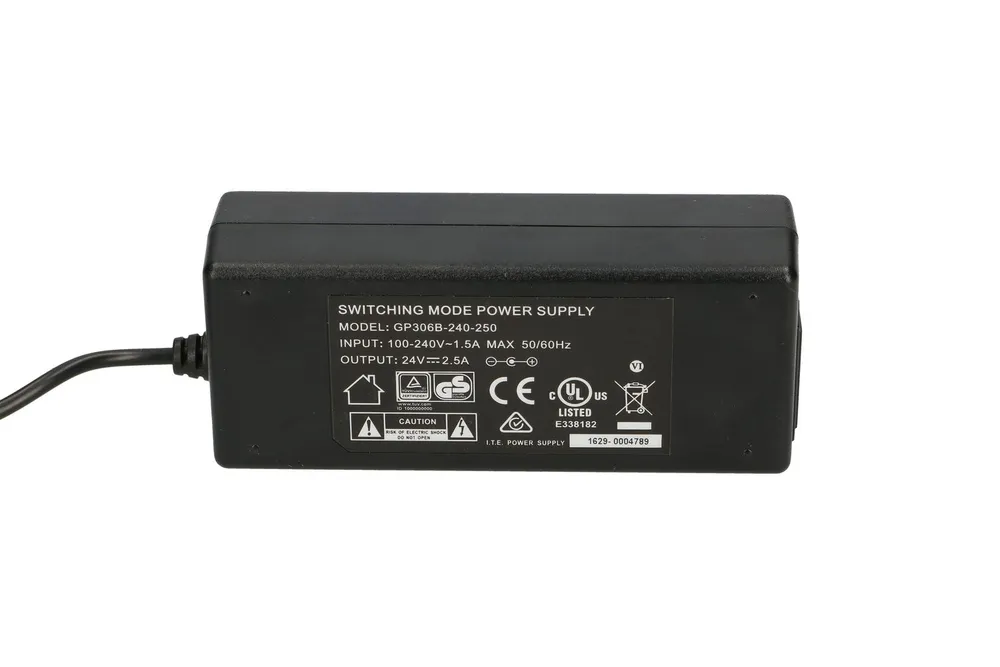 Ubiquiti NONE-POE 24-60W OEM | Zdroj napájení | 24V, 2,5A, 60W Typ wyjścia zasilaczaWtyczka Jack
