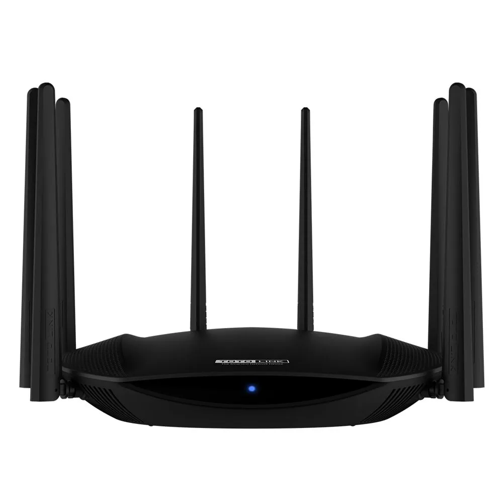 Totolink A7000R | WiFi Router | AC2600, Dual Band, MU-MIMO, 5x RJ45 1000Mb/s Standard sieci LANGigabit Ethernet 10/100/1000 Mb/s
