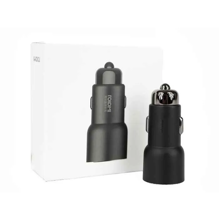 Xiaomi Roidmi 3S | Cargador para coche con transmisor de FM | Bluetooth, Negro 3
