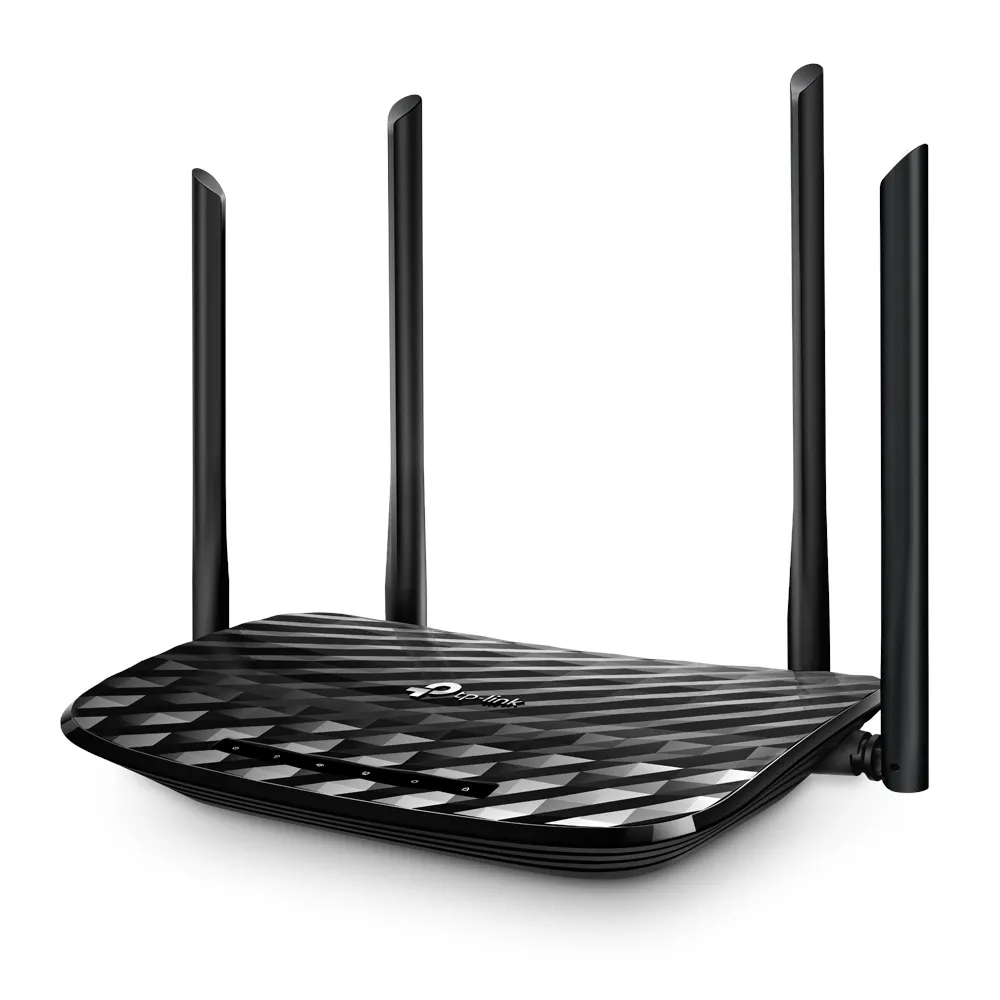 TP-Link Archer C6 | WiFi Router | AC1200, MU-MIMO, Dual Band, 5x RJ45 1000Mb/s Częstotliwość pracyDual Band (2.4GHz, 5GHz)