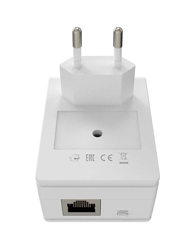 MikroTik PWR-LINE AP (EU plug) | Power Line | PL7411-2nD, 300Mb/s, 2,4GHz, 1x RJ45 100Mb/s Standardy sieci bezprzewodowejIEEE 802.11n