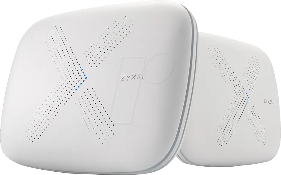Zyxel Multy X 3-pack | System Mesh | AC3000 Tri-Band MU-MIMO, 4x RJ45 1000Mb/s Częstotliwość pracyTri band (2.4GHz, 2x 5GHz)
