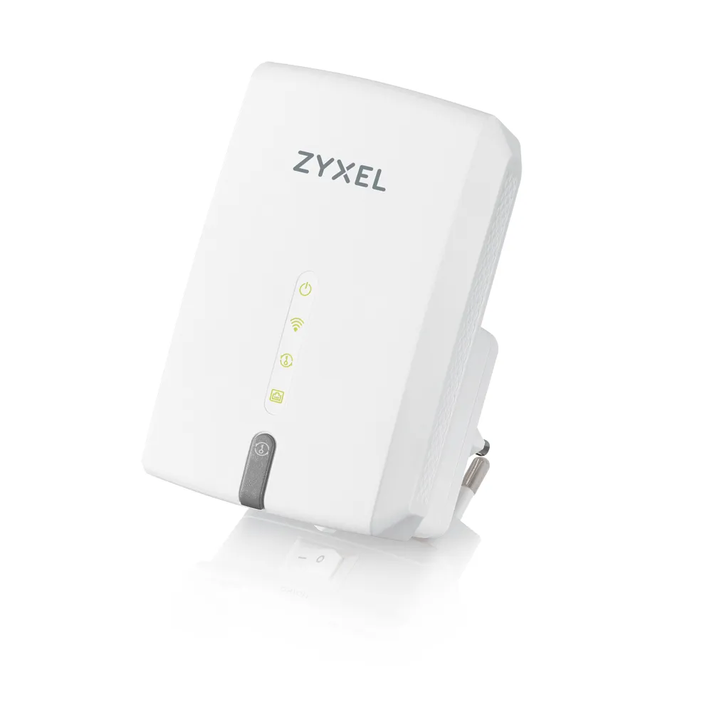 Zyxel WRE6602 | Amplificador de seńal | AC1200 Dual Band, 1x RJ45 100Mb / s Częstotliwość pracyDual Band (2.4GHz, 5GHz)