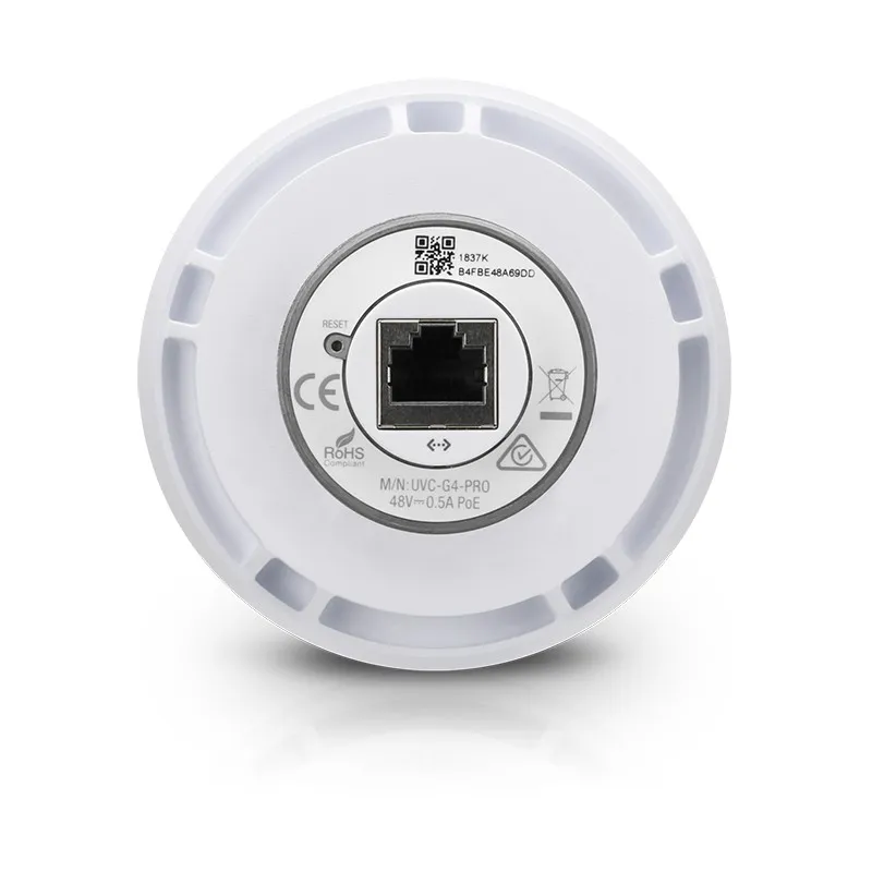 Ubiquiti UVC-G4-PRO | Cámara IP | Unifi Video Camera, 4K, 30 fps, Optical zoom, 1x RJ45 1000Mb/s 3