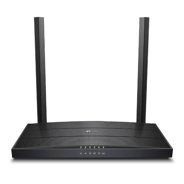TP-Link Archer VR400 | WiFi Router | AC1200, VDSL/ADSL, Dual Band, 3x RJ45 100Mb/s, 1x RJ45 1000Mb/s, 1x RJ11, 1x USB Częstotliwość pracyDual Band (2.4GHz, 5GHz)