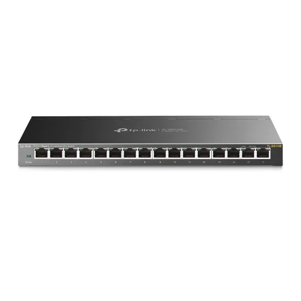 TP-Link TL-SG116E | Switch | 16x RJ45 1000Mb/s, No gestionado Ilość portów PoEBrak portów PoE