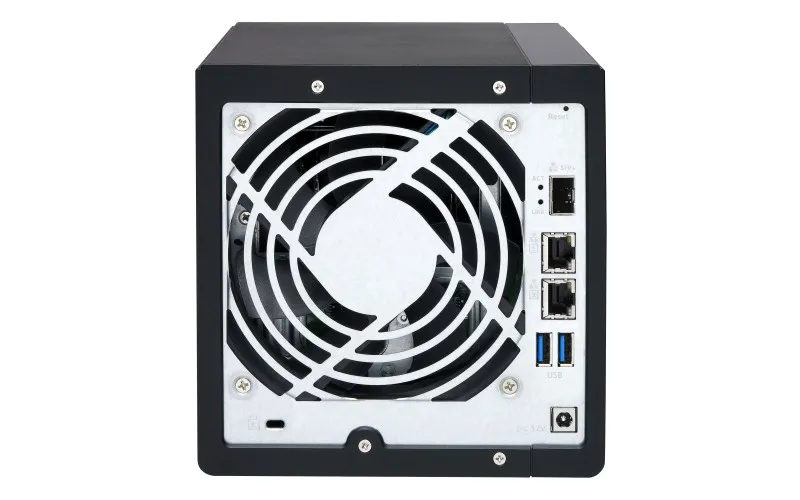 TS-431X2-8G | Servidor NAS | SATA 6Gbps, 2x Gbe LAN, 1x SFP+, 3x USB, máx. 4x HDD/SSD Ilość zainstalowanych dysków0