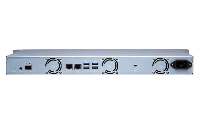 TS-431XEU-8G | Servidor NAS | SATA 6Gbps, 2x Gbe LAN, 1x SFP+, 4x USB, máx. 4x HDD/SSD, 1U rack Seria procesoraARM Quad-Core