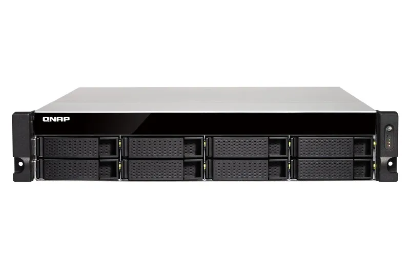 TS-832XU-4G | NAS Server | SATA 6Gbps, 2x Gbe LAN, 2x SFP+, 4x USB, max. 8x HDD/SSD, 2U rack Maksymalna ilość dysków8