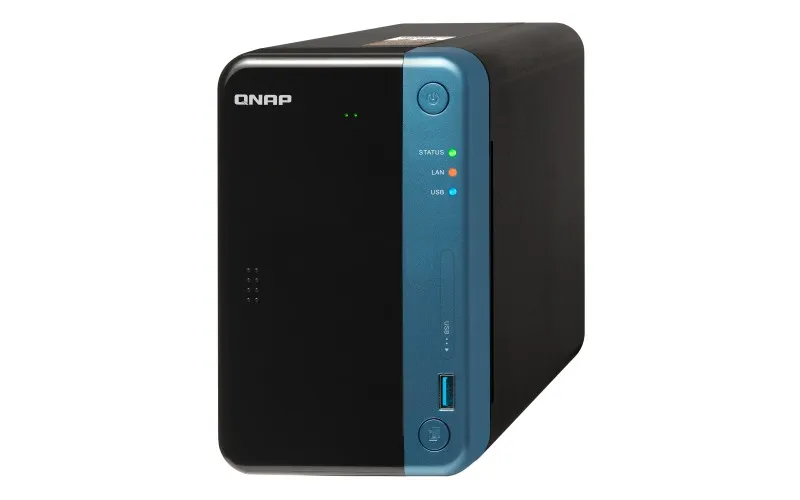 TS-253BE-2G | Server NAS | SATA 6Gbps, 2x Gbe LAN, 5x USB, max. 2x HDD/SSD Maksymalna ilość dysków2