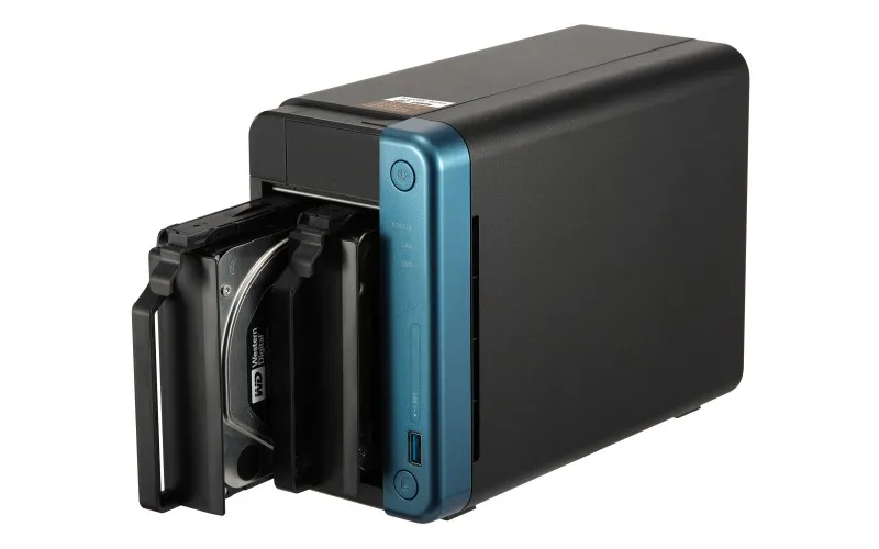 TS-253BE-2G | Server NAS | SATA 6Gbps, 2x Gbe LAN, 5x USB, max. 2x HDD/SSD Seria procesoraIntel Celeron Quad-Core