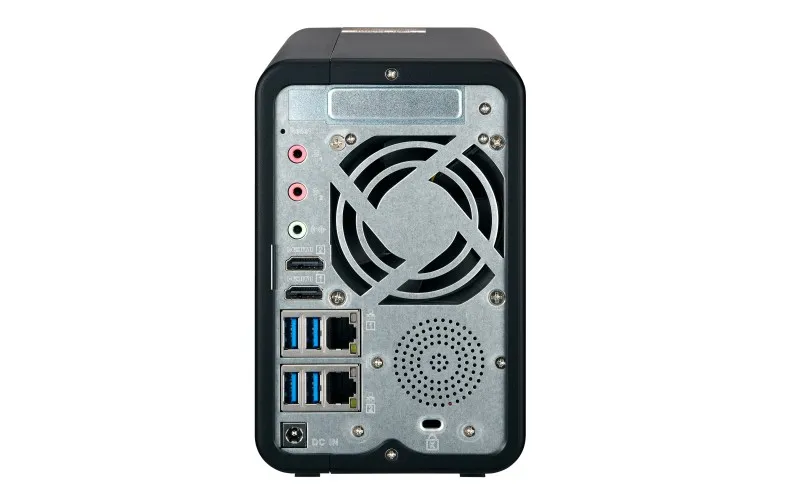 TS-253BE-2G | Server NAS | SATA 6Gbps, 2x Gbe LAN, 5x USB, max. 2x HDD/SSD Ilość zainstalowanych dysków0