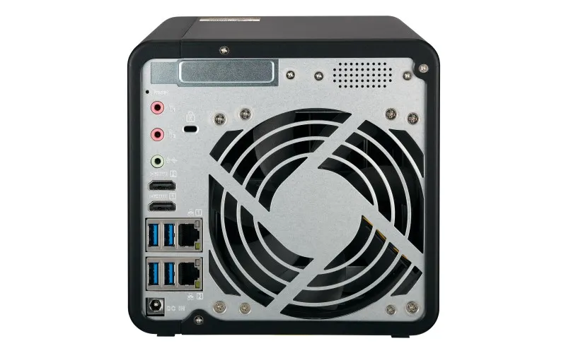 TS-453BE-2G | Server NAS | SATA 6Gbps, 2x Gbe LAN, 5x USB, max. 4x HDD/SSD Ilość zainstalowanych dysków0