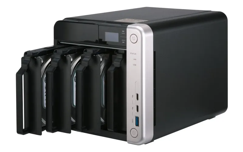 TS-453BT3-8G | Server NAS | SATA 6Gbps, 2x Gbe LAN, 1x 10Gbe LAN, 5x USB, max. 4x HDD/SSD Seria procesoraIntel Celeron Quad-Core