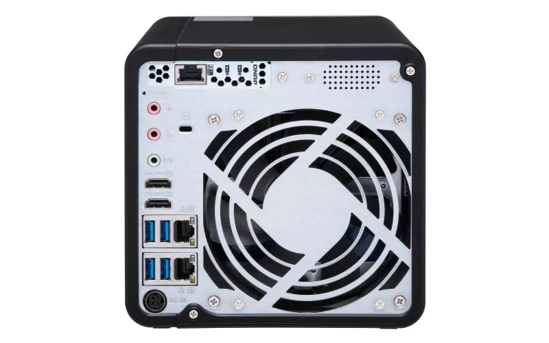 TS-453BT3-8G | Server NAS | SATA 6Gbps, 2x Gbe LAN, 1x 10Gbe LAN, 5x USB, max. 4x HDD/SSD Ilość zainstalowanych dysków0
