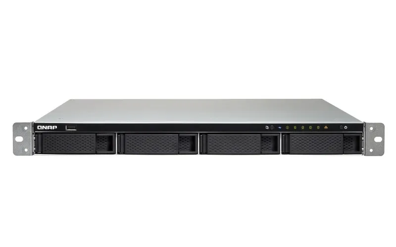 TS-463XU-4G | Servidor NAS | SATA 6Gbps, 4x Gbe LAN, 1x 10Gbe LAN, 5x USB, maks. 4x HDD/SSD, 1U rack Maksymalna ilość dysków4