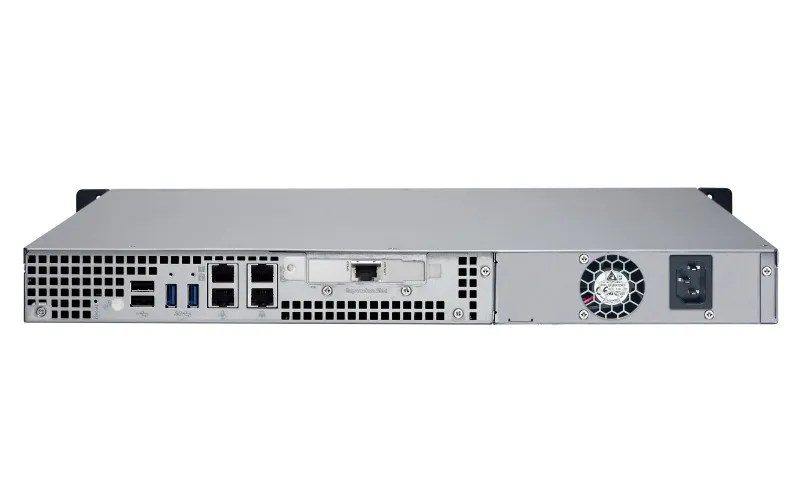 TS-463XU-4G | Servidor NAS | SATA 6Gbps, 4x Gbe LAN, 1x 10Gbe LAN, 5x USB, maks. 4x HDD/SSD, 1U rack Ilość zainstalowanych dysków0