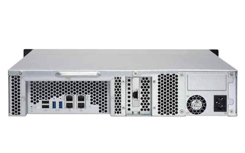 TS-863XU-4G | Server NAS | SATA 6Gbps, 4x Gbe LAN, 1x 10Gbe LAN, 4x USB, max. 8x HDD/SSD, 2U rack Seria procesoraAMD Quad-Core