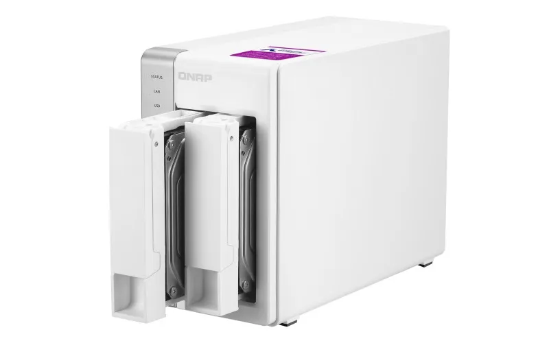 TS-231P2-1G | Servidor NAS | SATA 6Gbps, 2x Gbe LAN, 3x USB, max. 2x HDD/SSD Seria procesoraARM Quad-Core