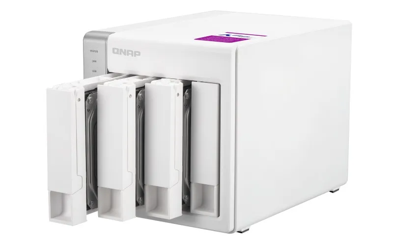TS-431P2-1G | Servidor NAS | SATA 6Gbps, 2x Gbe LAN, 3x USB, máximo. 4x HDD/SSD Seria procesoraARM Quad-Core