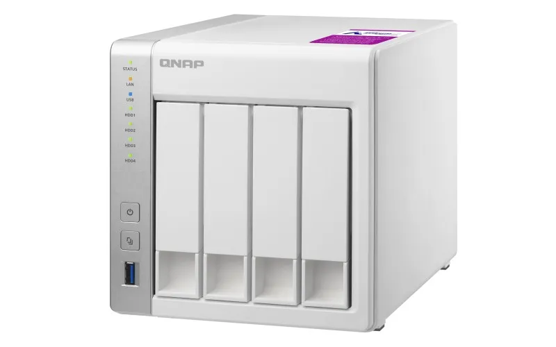 TS-431P2-4G | Servidor NAS | SATA 6 Gbps, 2x Gbe LAN, 3x USB, máx. 4x HDD / SSD Maksymalna ilość dysków4