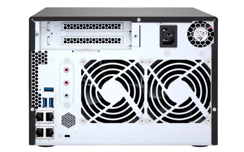 TS-673-4G | Servidor NAS | SATA 6Gbps, 4x Gbe LAN, 4x USB, máx. 6x HDD/SSD Ilość zainstalowanych dysków0