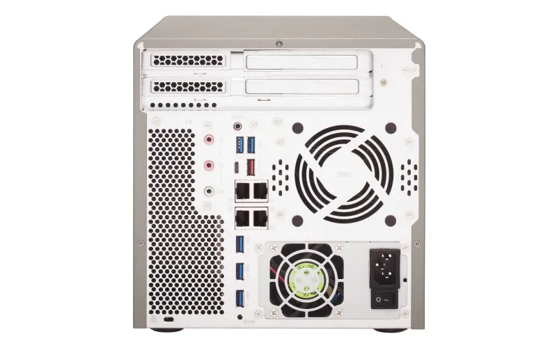 TS-677-1600-8G | Servidor NAS | SATA 6Gbps, 4x Gbe LAN, 8x USB, máximo. 6x HDD/SSD Ilość zainstalowanych dysków0