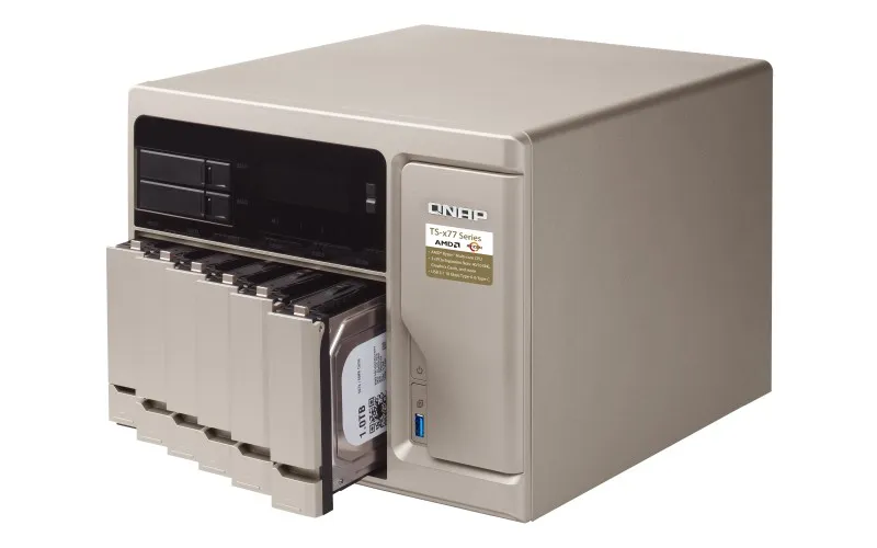 TS-877-1700-16G | Servidor NAS | SATA 6Gbps, 4x Gbe LAN, 8x USB, máximo. 8x HDD/SSD Seria procesoraAMD Eight-Core