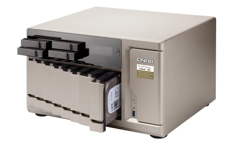 TS-1277-1700-16G | Servidor NAS | SATA 6Gbps, 4x Gigabit LAN, máximo. 12x HDD/SSD Ilość zainstalowanych dysków0
