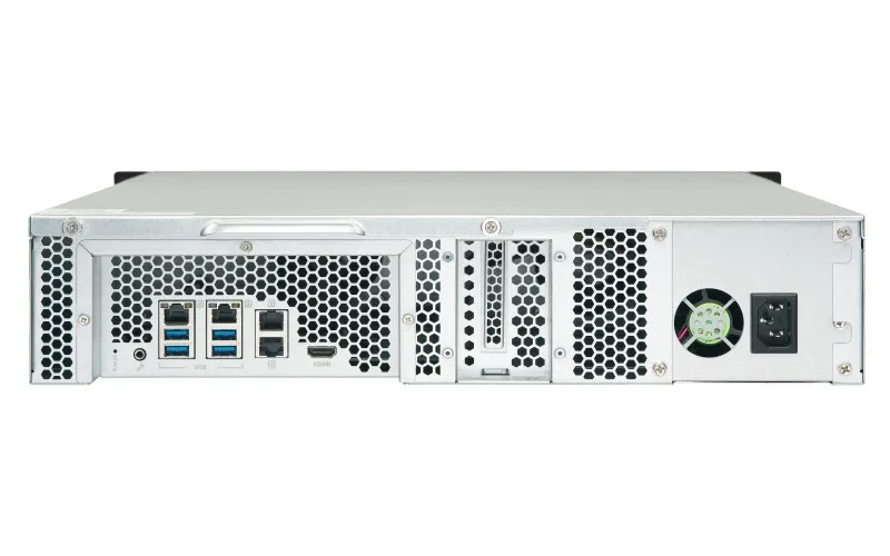 TS-1253BU-4G | Server NAS | SATA 6Gbps, 4x Gigabit LAN, max. 12x HDD/SSD, 2U rack Seria procesoraIntel Celeron Quad-Core