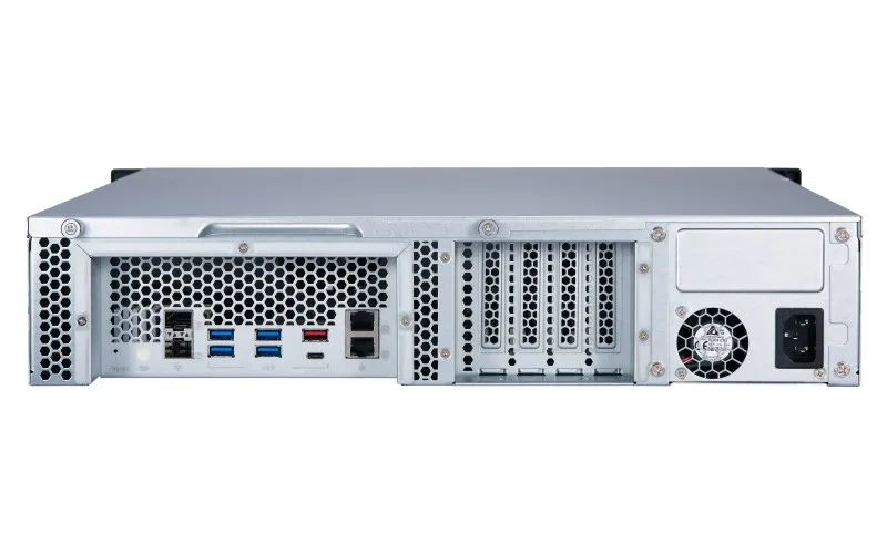 TS-877XU-1200-4G | Servidor NAS | SATA 6Gbps, 2x Gbe LAN, 2x SFP+, 6x USB, máx. 8x HDD/SSD, 2U rack Seria procesoraAMD Quad-Core