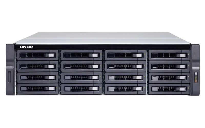 TS-1677XU-RP-2600-8G | Servidor NAS | SATA 6Gbps, 2x Gbe LAN, 2x 10 Gbe LAN, max. 16x HDD/SSD, 3U rack Maksymalna ilość dysków16