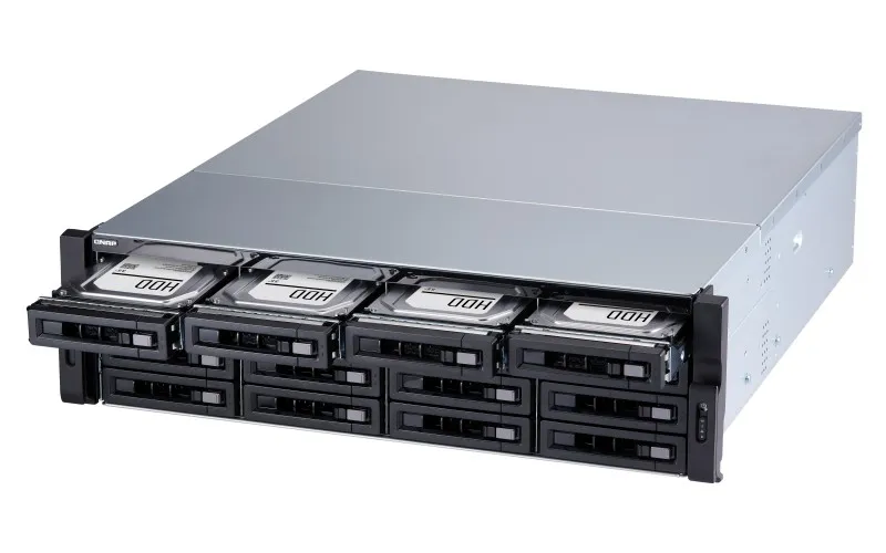 TS-1677XU-RP-2600-8G | Servidor NAS | SATA 6Gbps, 2x Gbe LAN, 2x 10 Gbe LAN, max. 16x HDD/SSD, 3U rack Ilość zainstalowanych dysków0