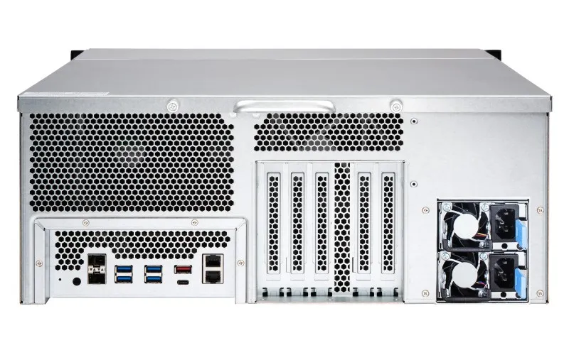 TS-2477XU-RP-2700-16G | Servidor NAS | SATA 6Gbps, 2x Gbe LAN, 2x SFP+, maks. 24x HDD/SSD Seria procesoraAMD Eight-Core