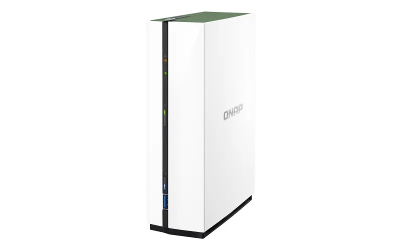 TS-128A | NAS Servidor | SATA 6Gbps, 1x Gigabit LAN, 2x USB, max. 1x HDD/SSD Maksymalna ilość dysków1