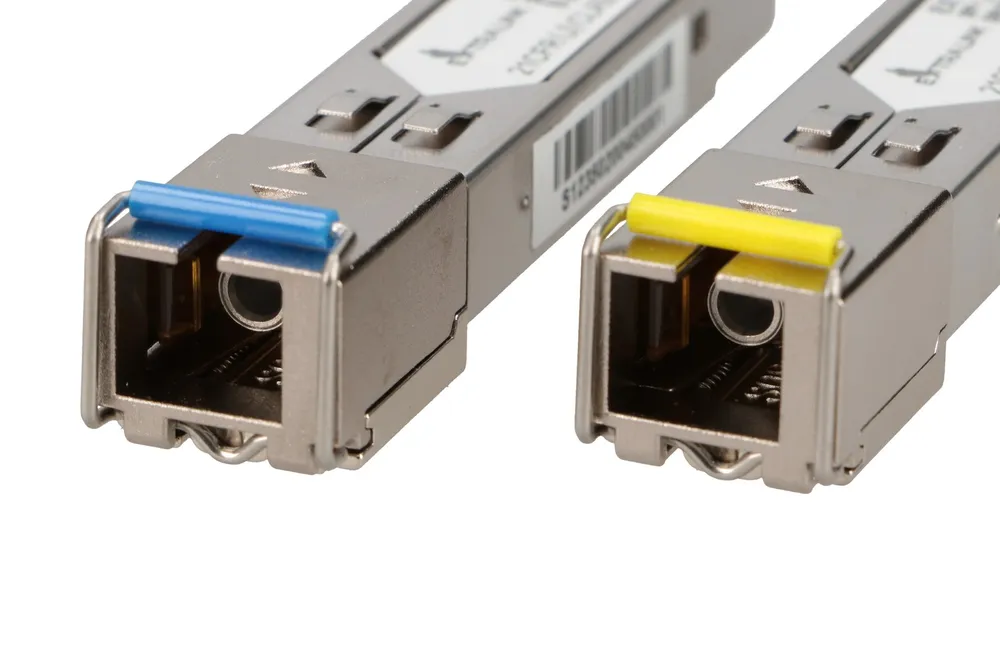 Extralink SFP 1.25G | SFP WDM Módulo | 1,25Gbps, 1310/1550nm, single mode, 3km, SC, DOM, pair, dedicado para HP/Aruba Złącze wyjścioweSC
